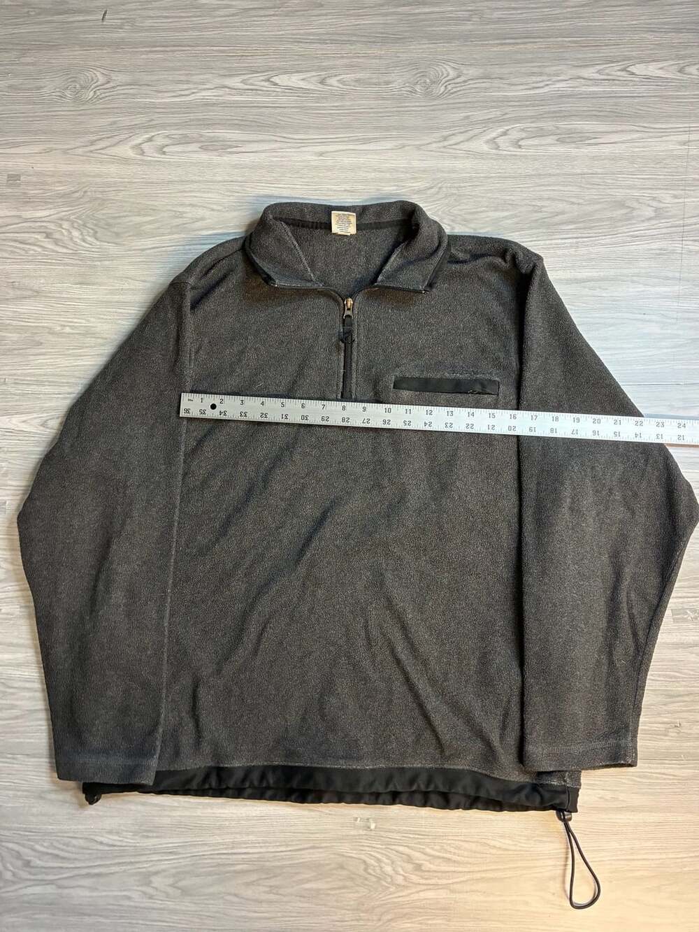 Old Navy 1/4 zip fleece grey